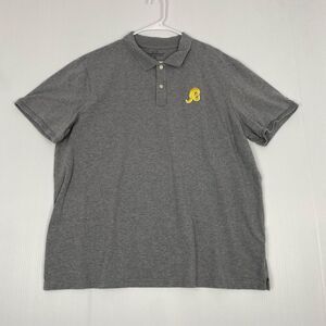 Vineyard Vines Men Polo Shirt XL Gray Performance Golf short sleeve logo Cotton